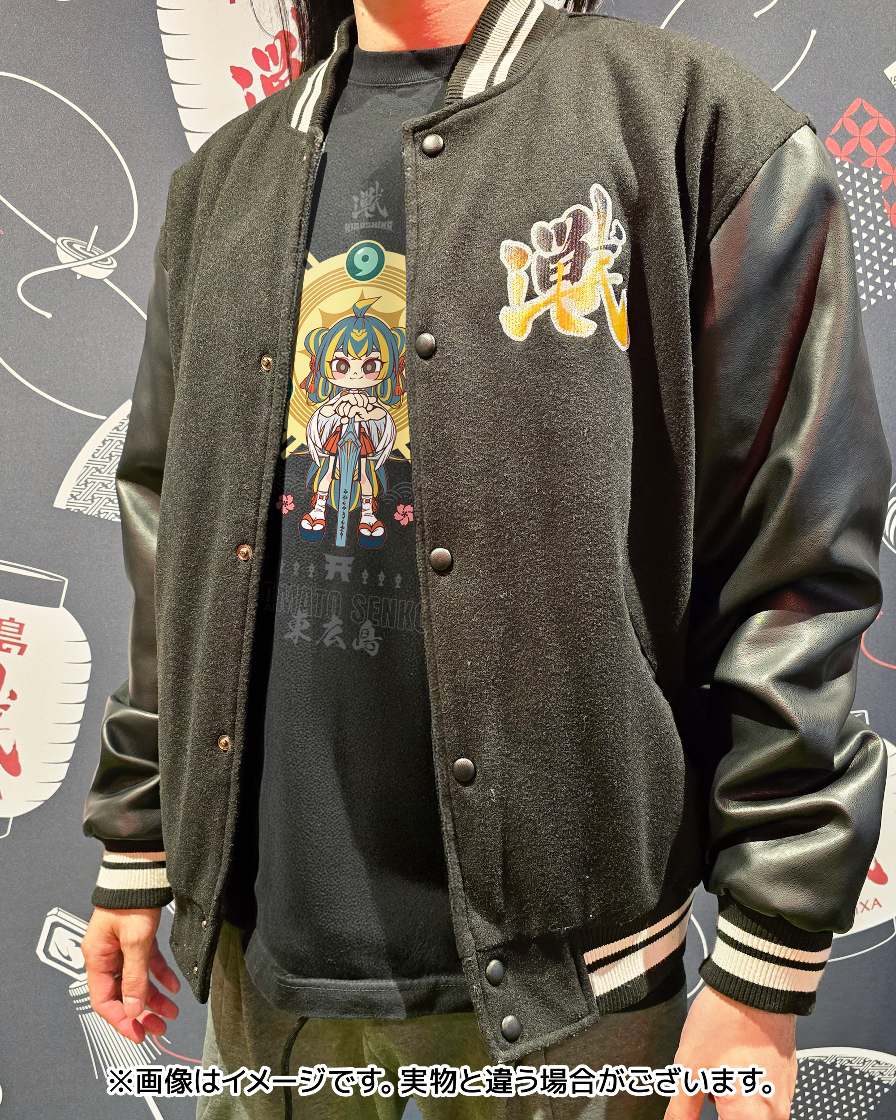 広島TEAM iXAマスコットキャラクター戦子(センコ)の東広島市ふるさと納税返礼品Tシャツ